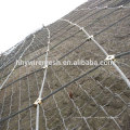 galvanized mesh for protect slope Slope protection system netting rockfall mesh